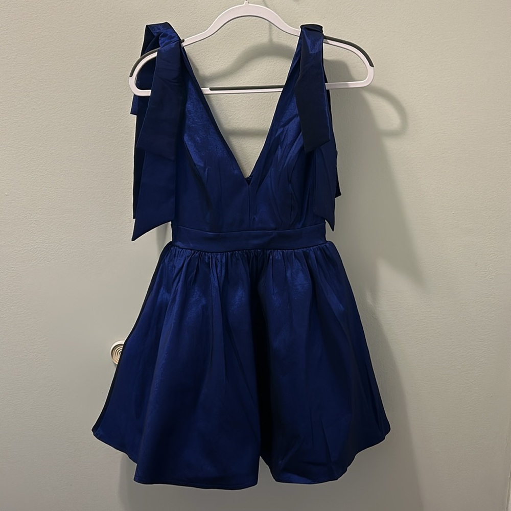 Windsor navy dress